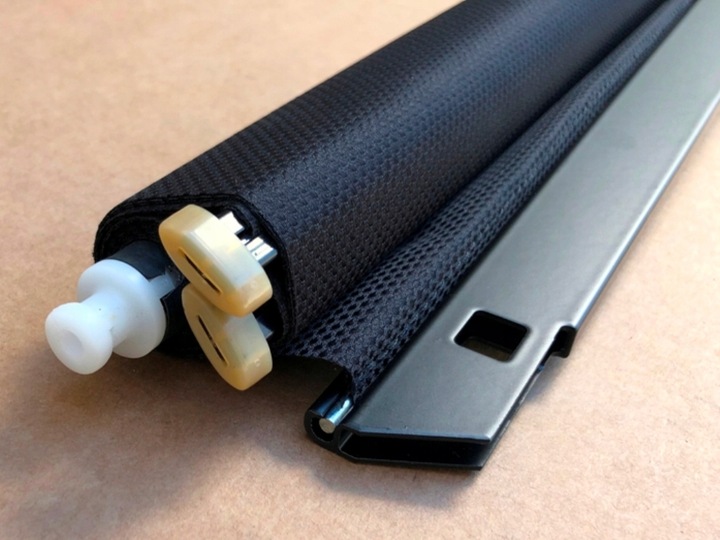 фото №9, Ролета штора люк панорамы чёрный чёрный do land rover extended