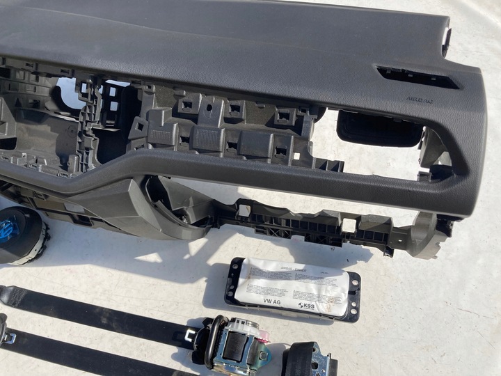 фото №7, Vw polo 2g панель капот консоль подушки ремни