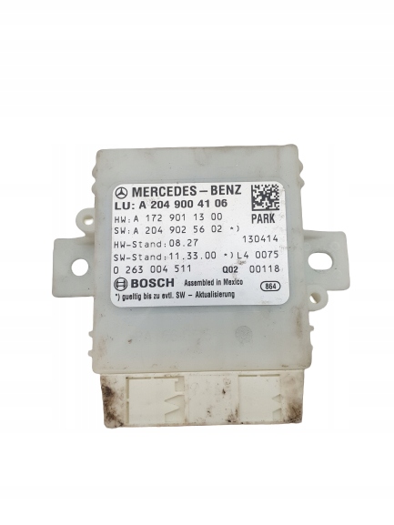 фото №1, Mercedes c204 w204 блок керування pdc паркування
