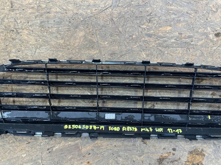 фото №7, Ford fiesta mk7 vii рестайлінг 12-17 решітка решітка радіатора решітка середня бампера перед