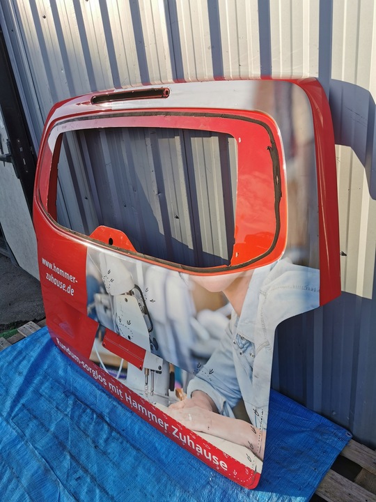 фото №7, Mercedes vito w447 крышка багажника зад задняя