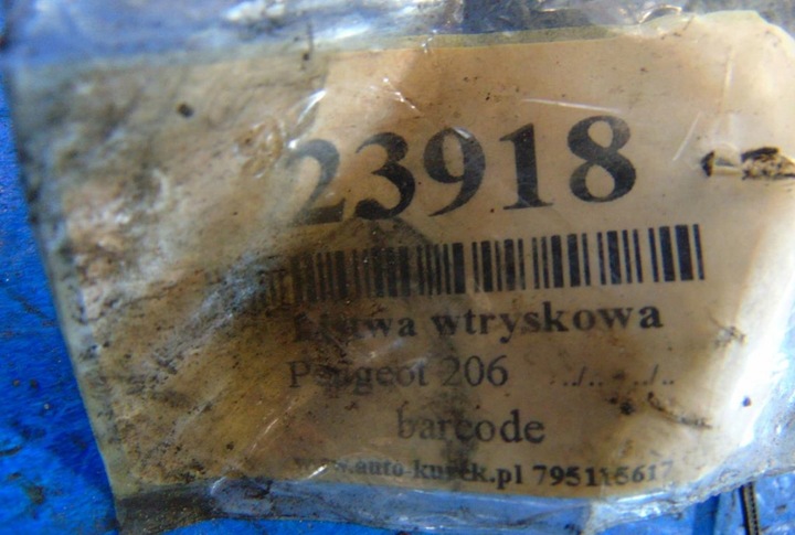 фото №11, Peugeot 206 1.4hdi планка впрыскивающий 0445214028 9641509480