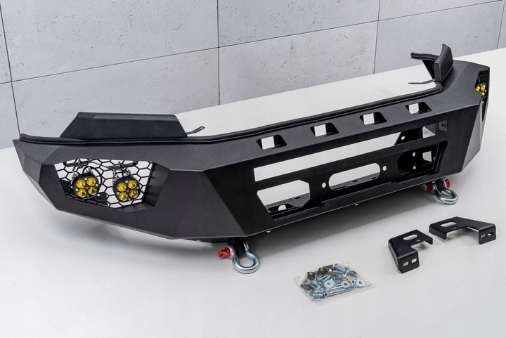 фото №11, Ford ranger t7 2016-2018 бампер переднє з led