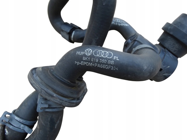 фото №14, Audi a4 b8 2.0 tdi 08-12 помпа воды трубка шланг магистраль водяная комплект