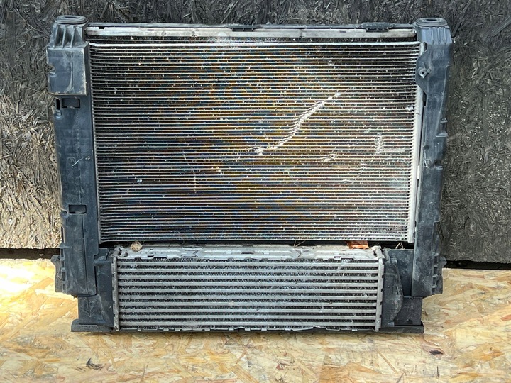 фото №6, Bmw x3 f25 x4 f26 3.0d 3.5d радиаторов вентилятор комплект 8623369