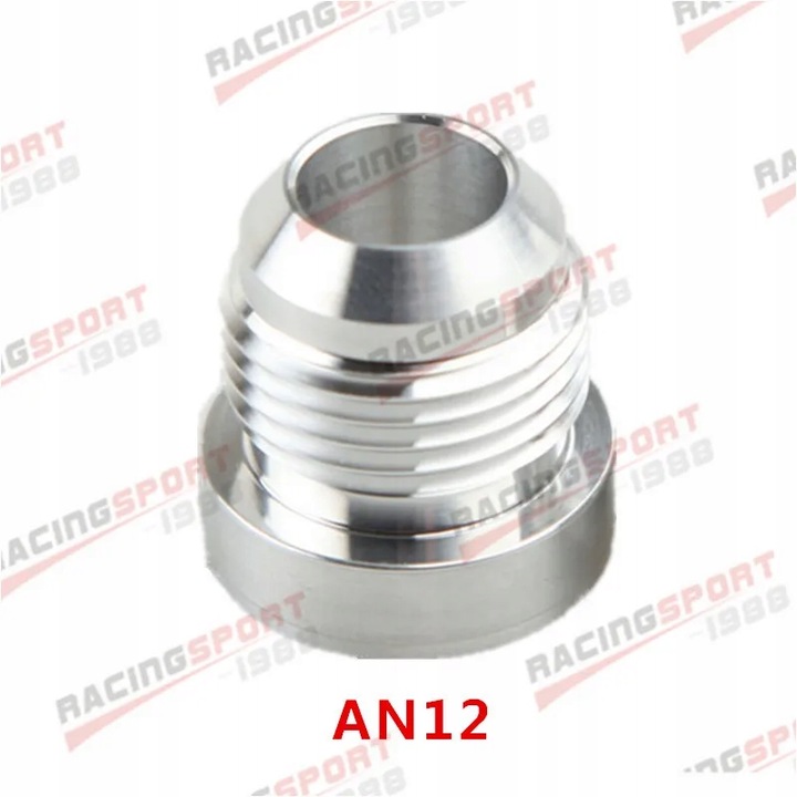 -4AN 6AN 8AN 10AN 12AN 16AN 20AN MALE ALUMINUM WELD PLUG FITTING ROU~12381