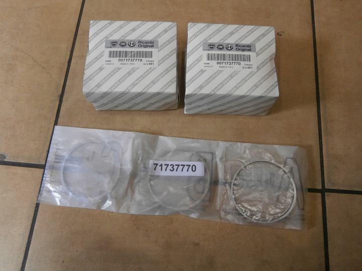 фото №1, Новое or кольца поршневые t 71737770 fiat lancia