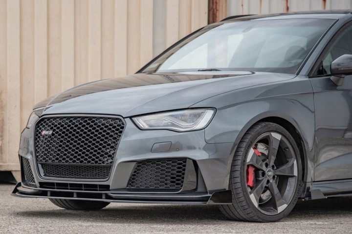 фото №13, Рамка решётка хромированная 8v4853653 audi rs3 8v4 2015-2017 передний рестайлинг