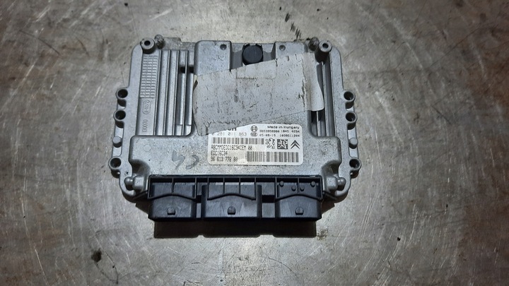 фото №1, Компьютер двигателя citroen c4 04r 1.6d