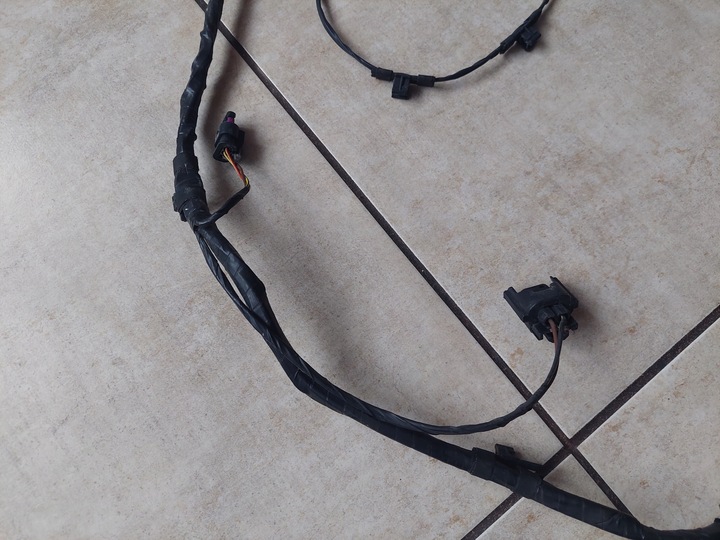 фото №6, Джгут - установка - pdc - перед --- шланг камери - vw touareg ii - 7p6