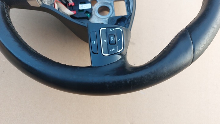 фото №5, Кермо мультифункція шкіра vw golf 6 5k0959542a