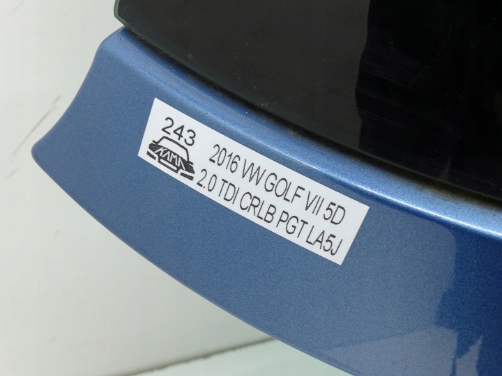фото №11, Кришка зад задня багажника vw golf vii mk7 5d la5j