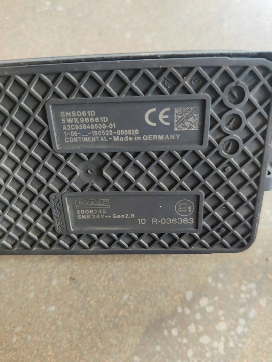 фото №3, Датчик nox лямбда-зонд daf xf 106 рестайлінг a2c87601200-01 r-036363