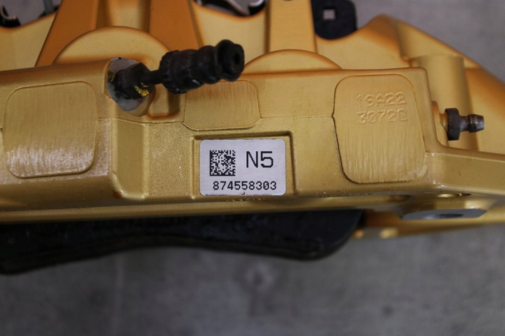 фото №8, Bmw m5 f90 m8 f91 f92 f93 супорт гальмівний лівий перед ceramika 8745583