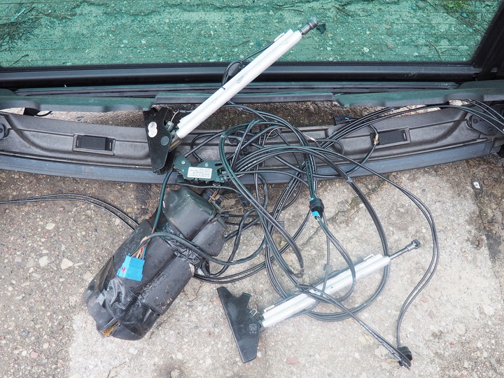 фото №15, Peugeot 307 cc кабриолет cabrio крыша комплект стекло провода насос замки элементы