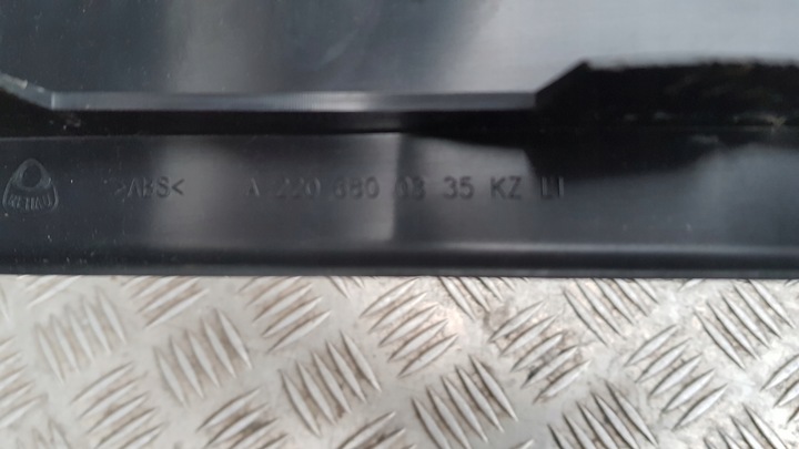 фото №7, Mercedes w220 планка накладка порога порогова зад ліва права