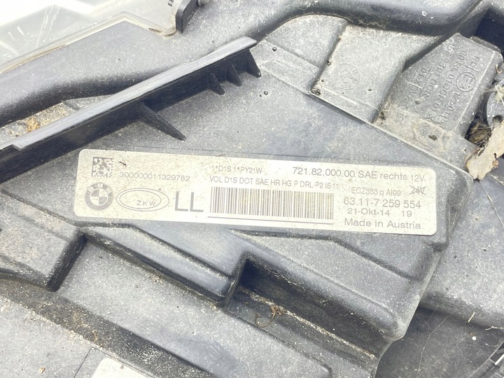 фото №8, Bmw 3 f30 f35 f31 2015 лампа передня