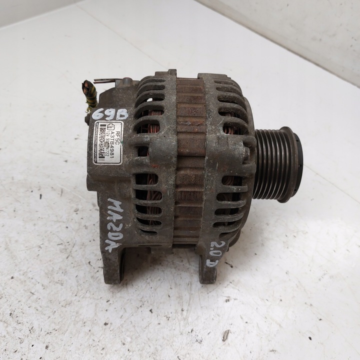 фото №6, Mazda 6 vi 2,0d генератор misubishi 12v a3tb4981