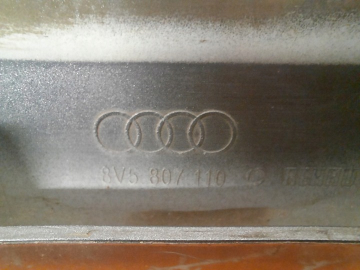 фото №9, Audi s3 a3 sedan 13-20 молдинг бампера перед передняя 8v5807110