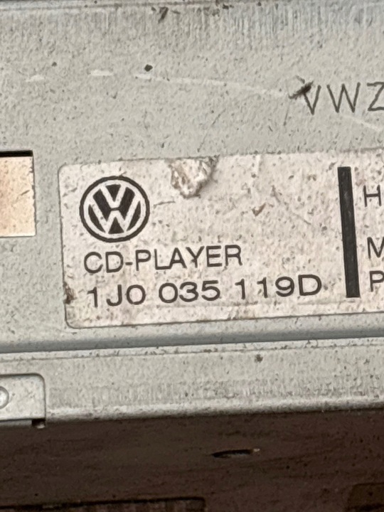 фото №5, Vw sharan 2001 радіо панель 1j0035119d | без гідропідсилювача код pin