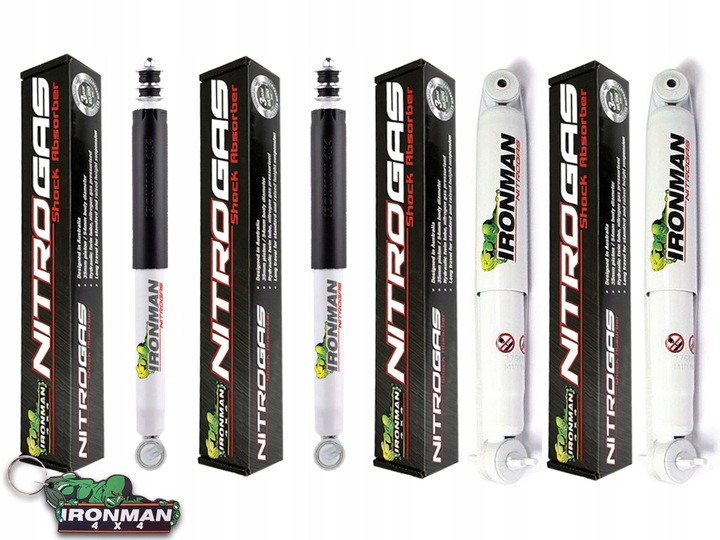 фото №1, Амортизатори набір +2'' jeep cherokee xj ironman