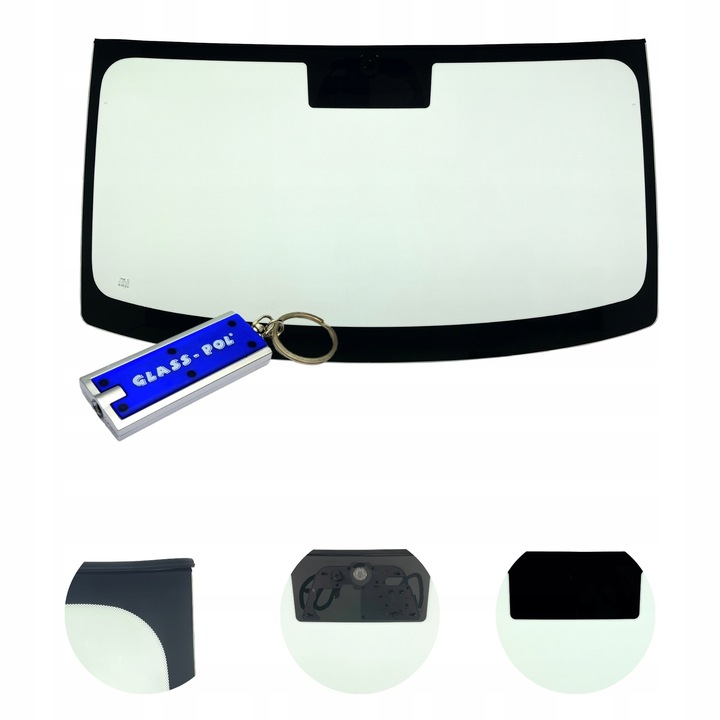 фото №1, Стекло передняя лобовое iveco daily 2019- зелёная новая