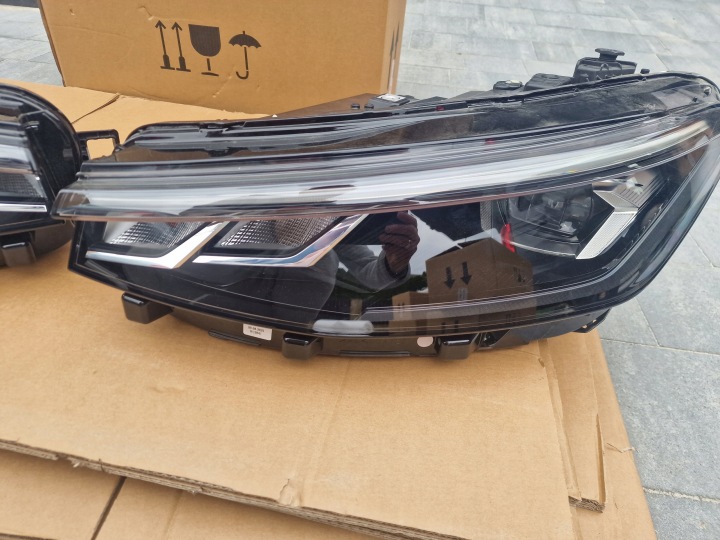 фото №8, Vw passat b9 повний led 3j1 лампи перед комплектні