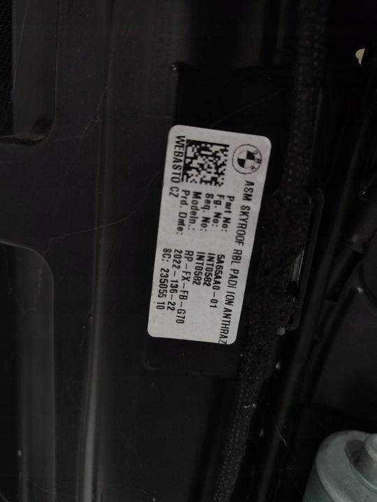 фото №9, Bmw 7 g70 ролета дах люк панорама do nego!!