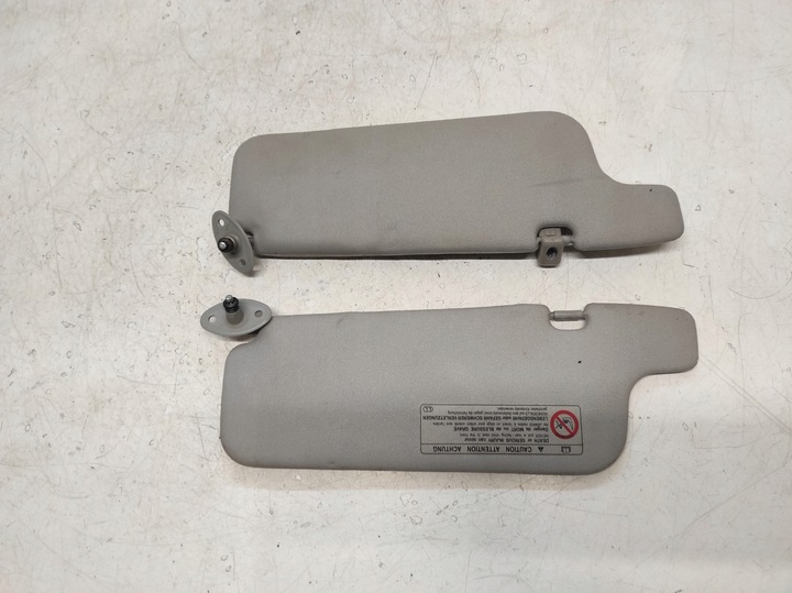 фото №3, Toyota yaris 1 i 99- козирки захисні накладки сонцезахисний