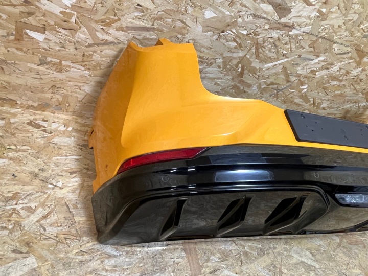 фото №8, Комплектный задний бампер + планки + салазки ford mustang mach-e gt oem