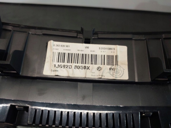 фото №12, Спидометр volkswagen golf iv 1j0920805bx 0263628501