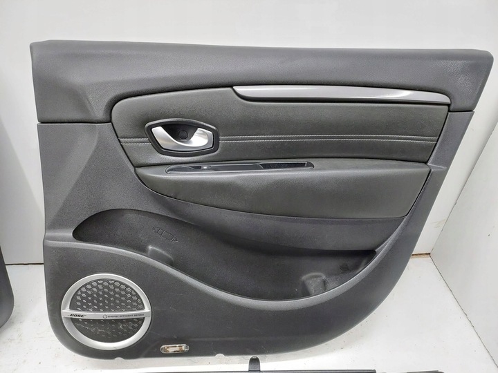 фото №14, Renault scenic iii 3 x-mod рестайлинг сиденья обивка дверь кожа полукожа