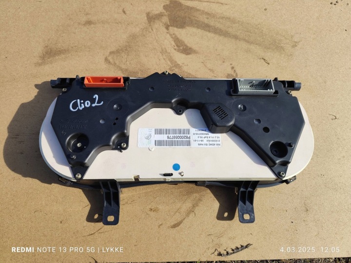фото №13, Спидометр renault clio ii p8200059776