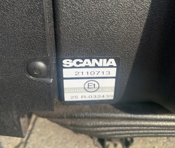 фото №6, Сидіння водія scania r 2110713