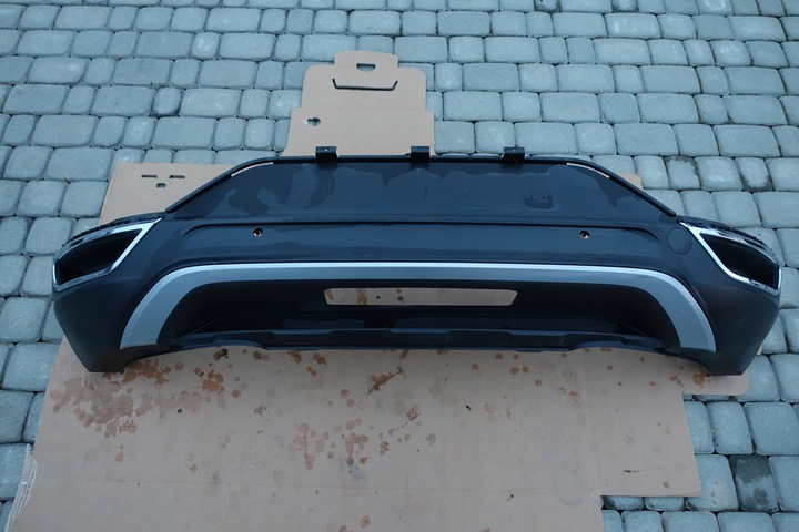 фото №1, Vw t-roc защита спойлер зад задний оригинал планки хром оригинал