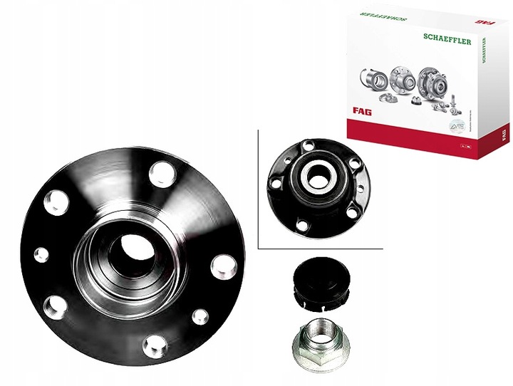 фото №1, Набор подшипник колёса з ступица з abs renault lagun