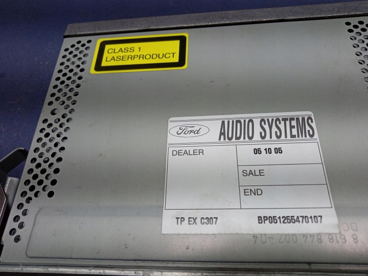 фото №8, Ford focus mk2 магнитола навигация blaupunkt 4m5t-18k931-bf