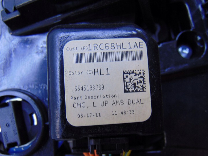 фото №7, Лампа стеля світла lancia thema ii 68146915aa