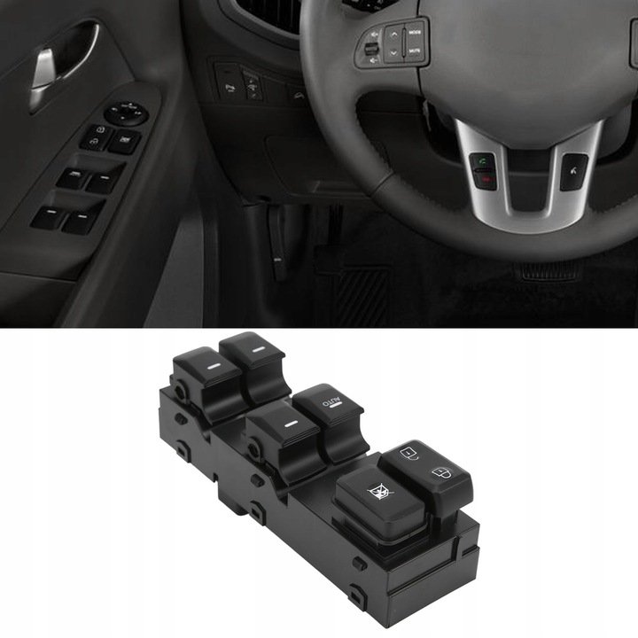фото №12, Переключатель управление стекло 935703w400wk заменитель для kia sportage r
