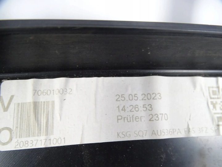 фото №8, Решётка радиатора решётка радиатора audi q7 4m sq7 чёрный рестайлинг