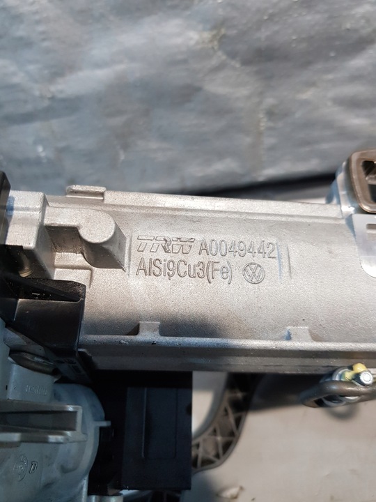 фото №15, Підсилювач електричні колонка замок запалювання skoda fabia iii eu + 2 ключі