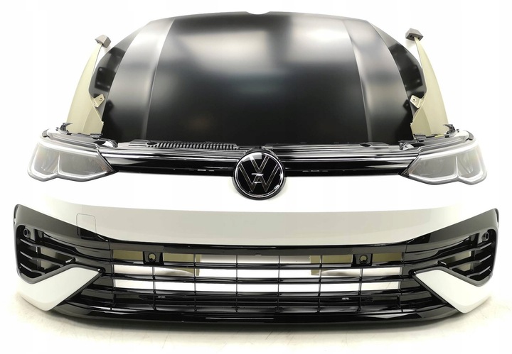 фото №12, Новый org комплектный перед бампер капот крыло vw golf 8 viii gti gtd r
