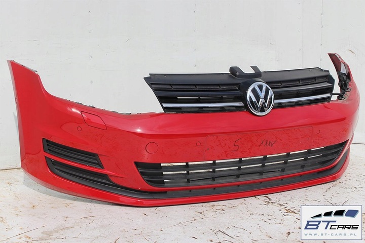 фото №11, Vw golf 7 vii перед капот крылья бампер pas переднее усилитель крыло