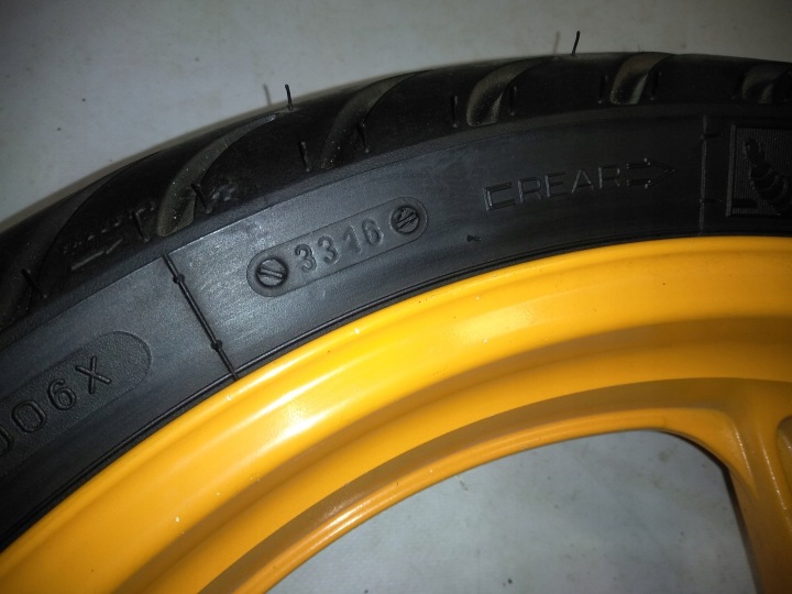 фото №7, Honda cbr 125 jc50 16r диск зад задние koło супер состояние repsol