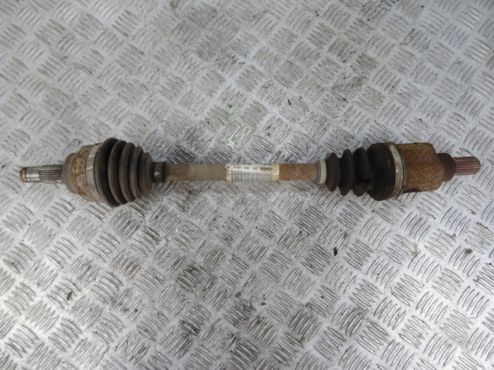 фото №1, Peugeot 2008 піввісь ліва автомат 9656098280