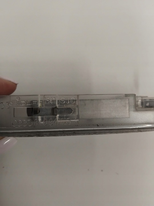 фото №10, Audi лампа освітлення кабіни 8l0947105a