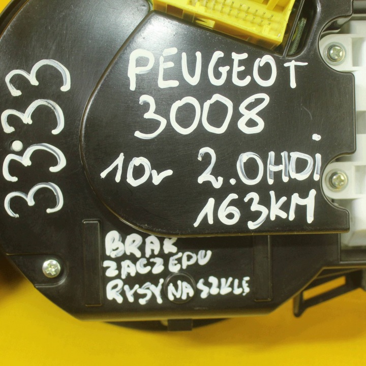 фото №15, Панель приборов 9666276380 9666247580 peugeot 3008 2.0 hdi 163km