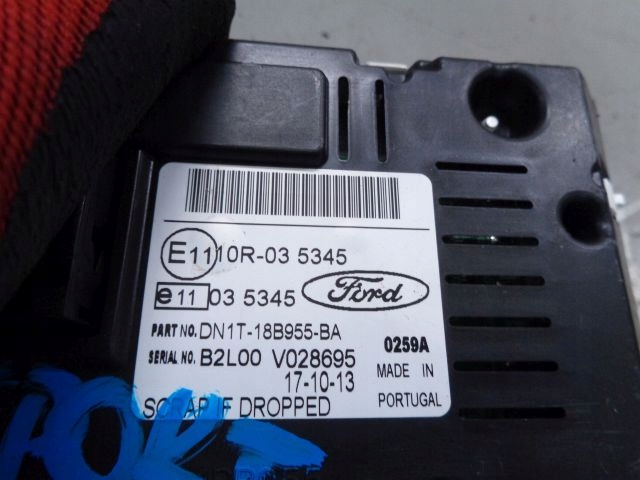 фото №3, Ford ecosport mk2 14 дисплей dn1t-18b955-ba