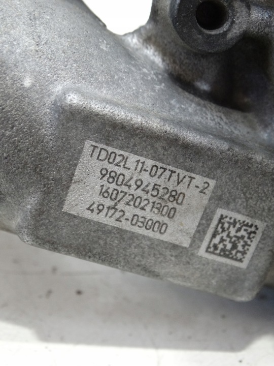 фото №9, Турбокомпрессор / турбина citroen c4 cactus 1.6 bluehdi 9804945280
