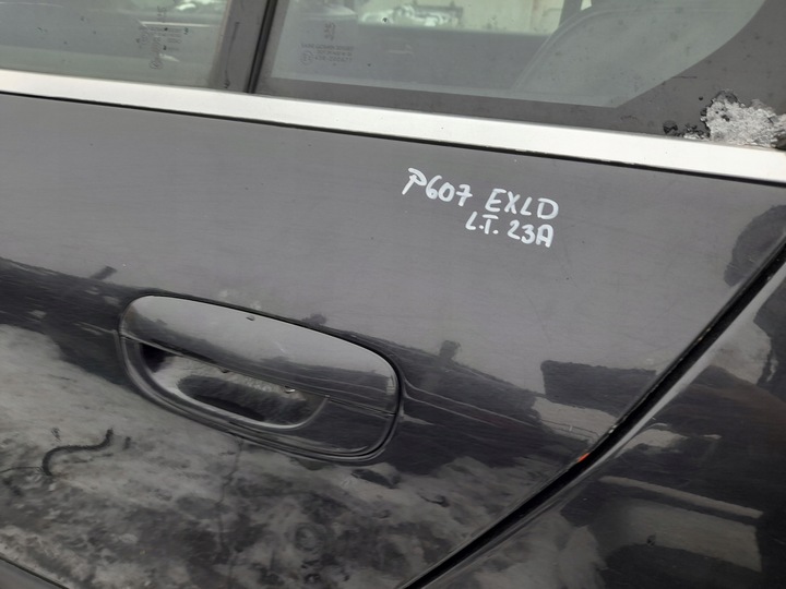 фото №9, Peugeot 607 рестайлинг дверь левый зад левая задние exld